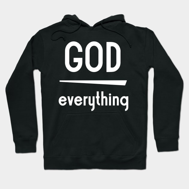 God over everything Hoodie by artspot